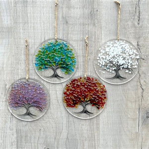 Set of 4 Four Seasons Les Bois Hangings