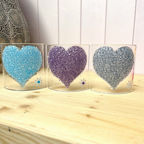 Country Heart New Curvys Set of 3 colours Turquoise Purple Grey