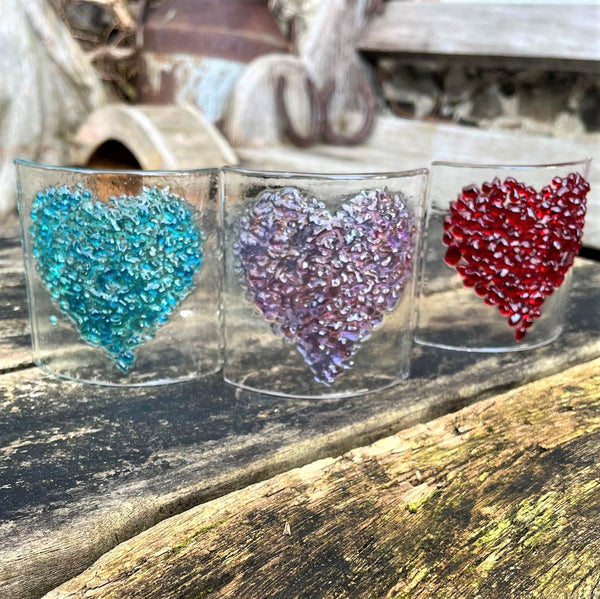 Set of 3 Chunky Hearts Curves