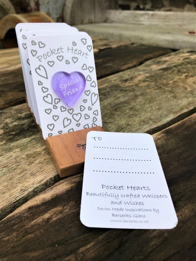 Set of 6 Pocket Hearts - Top Ups - Special Friend